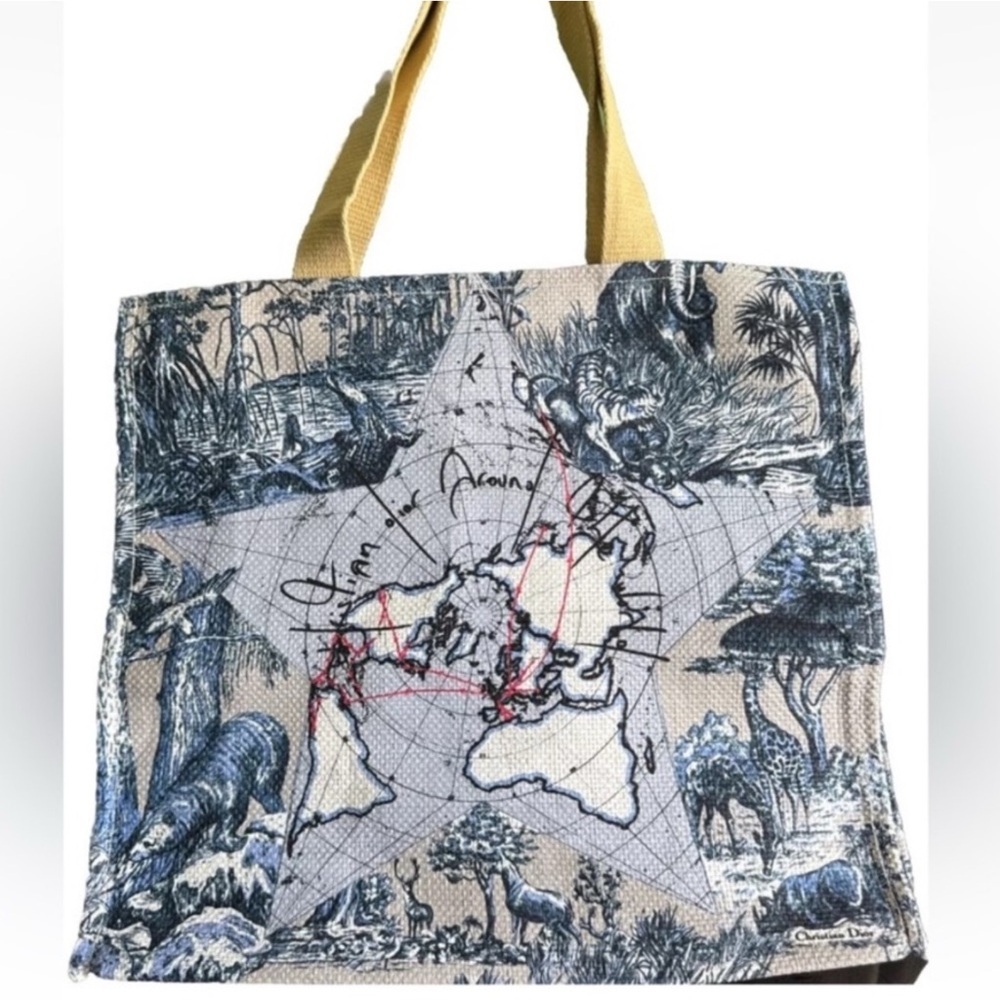 Dior Around the World big tote bag like new - Picture 4 of 9